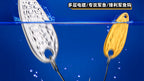 Peanut Shell Spoon Lure, 2.5–5 g (0.09–0.18 oz), Gold/Silver – product photo
