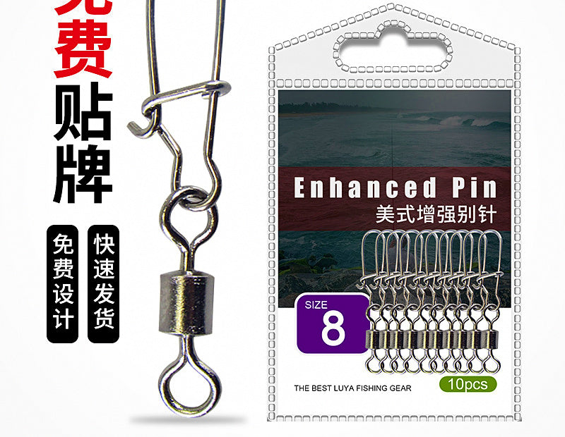 Coastlock Snap with Swivel, 10 Pack, Sizes 12–1 – product photo
