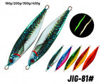 Slow Pitch Metal Jig, 160–400 g (5.6–14.1 oz) – product photo