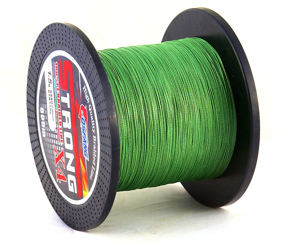 Braided PE Fishing Line, 300 m (328 yd), 4 & 8 Strand – product photo