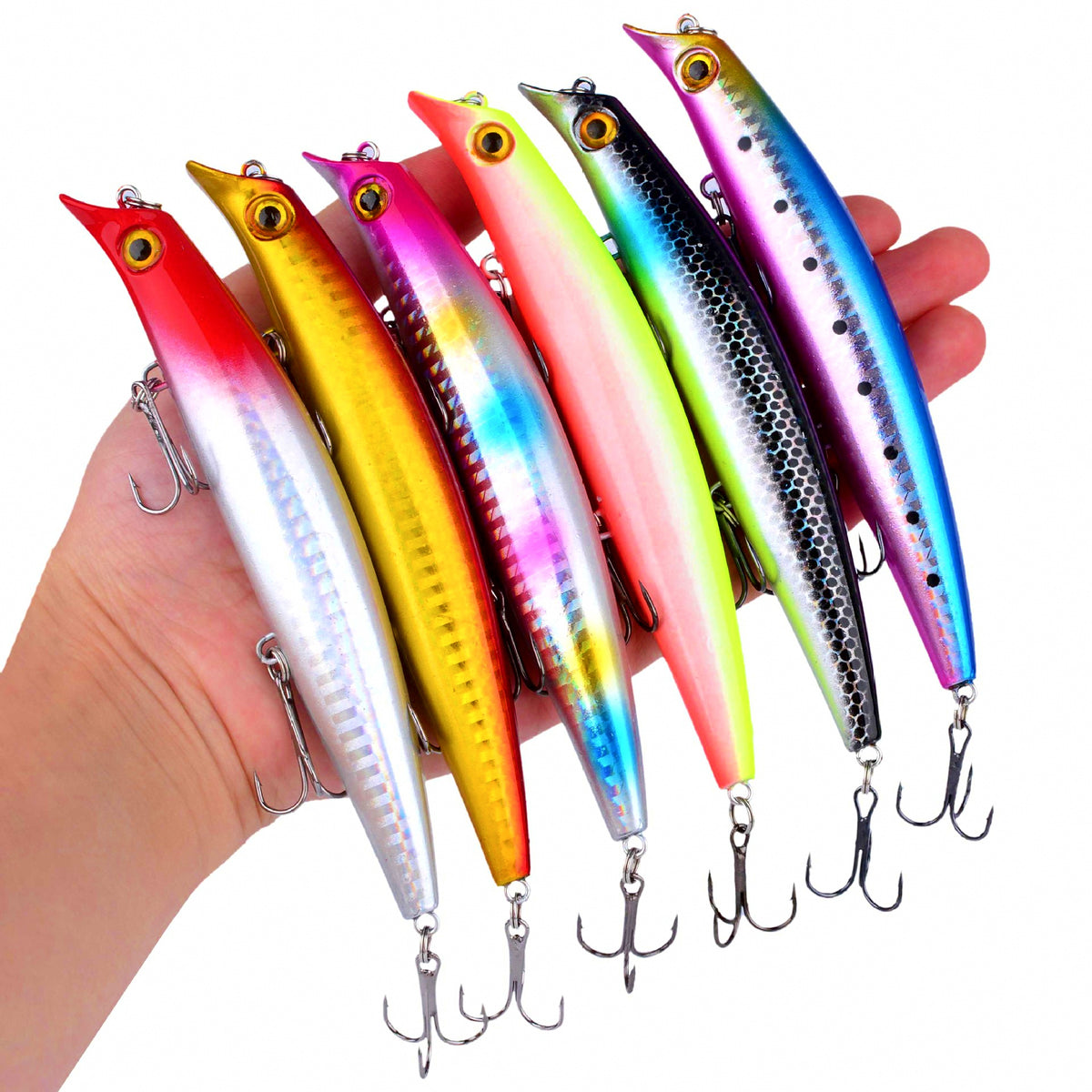 Floating Popper Lure, 12.2 cm (4.8 in), 16 g (0.56 oz) – product photo