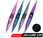 Laser Glow Slow Pitch Jig, 40–400 g (1.4–14.1 oz) – product photo