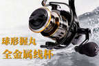 Long Cast Spinning Reel, Aluminum Spool, 5.2:1, Sizes 500–7000 – product photo