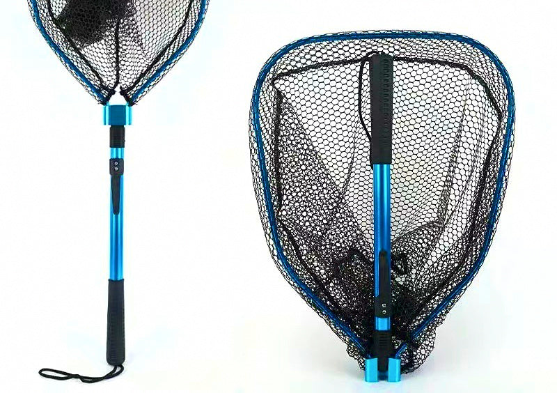 Aluminum Landing Net, Rubber-Coated Mesh, 66–83.5 cm (26–33 in) – product photo
