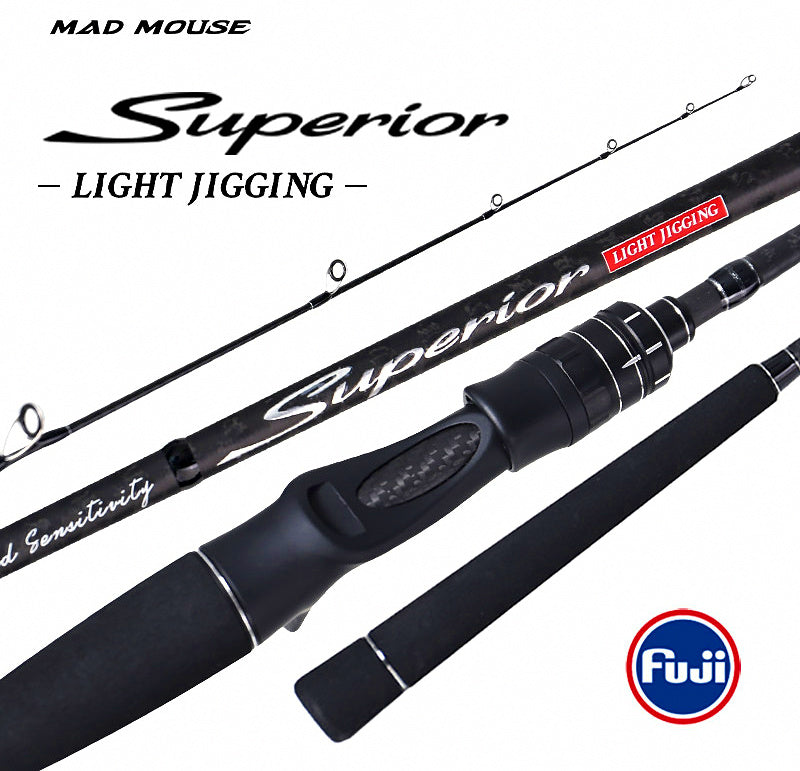 Boat Jigging Rod, 1.9 m (6'3"), 30–120 g Jigs, 2-Piece – product photo