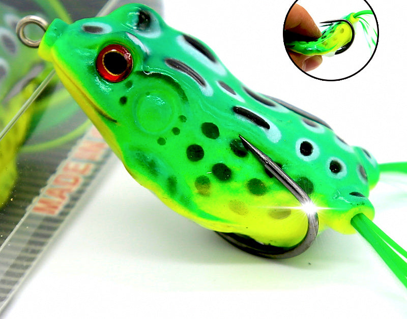 Double Hook Soft Frog Lure, 5–12 g (0.18–0.42 oz) – product photo