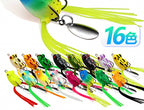 Soft Frog Lure, Double Hook Topwater Frog, 16 Colors – product photo