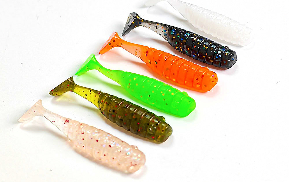 Micro T-Tail Soft Plastic Swimbait, 4.2 cm (1.7 in), 1.1 g – product photo