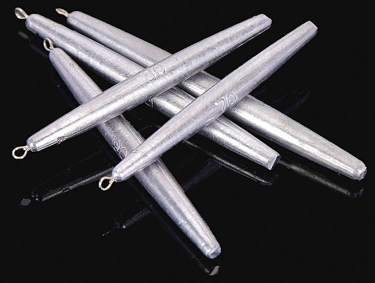 Cylinder Lead Sinker with Eyelet, 1.1–7.1 oz (30–200 g) – product photo