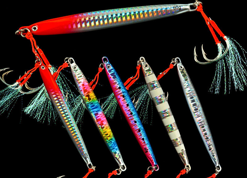 Saltwater Metal Jig, 40–100 g (1.4–3.5 oz), Glow & Laser – product photo