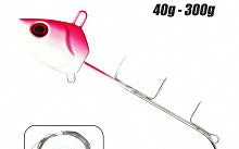 Glow Tenya Jig Head with Double Hooks, 40–80 g (1.4–2.8 oz) – product photo