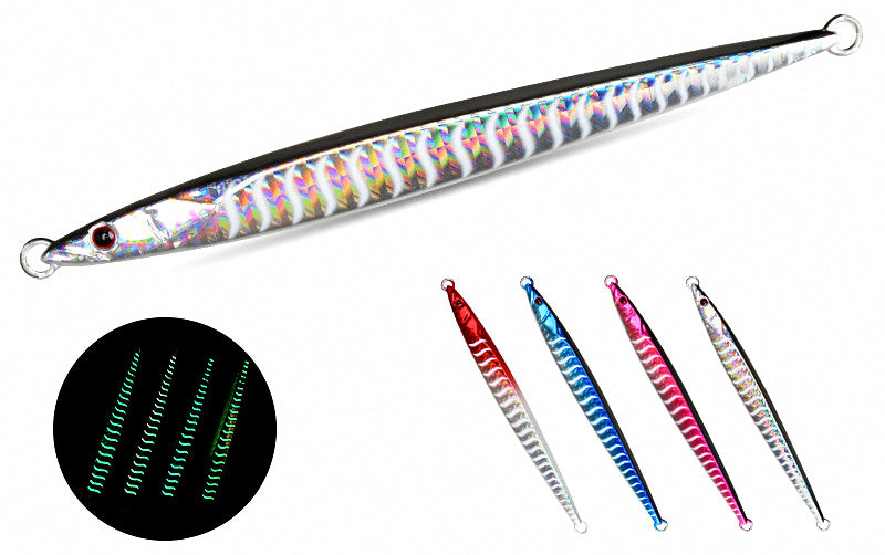 Speed Jig, Long Minnow Metal Jig, 40–300 g (1.4–10.6 oz) – product photo