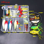 Assorted Fishing Lure Kit, Soft & Hard Baits, 11–370 Pc – product photo