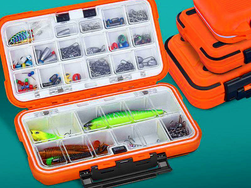 Waterproof Tackle Storage Box, 9–30 Compartments – product photo