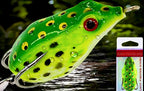 Soft Frog Lure with Sequin, Double Hooks, 4–5.5 cm (1.6–2.2 in) – product photo