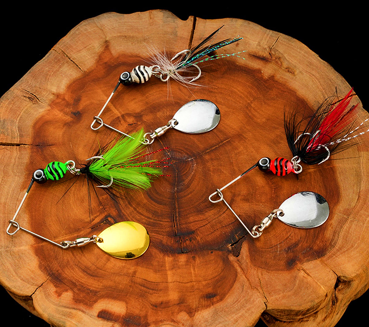 Mini Spinner Spoon Lure, Single Hook, 7 g (0.25 oz) – product photo