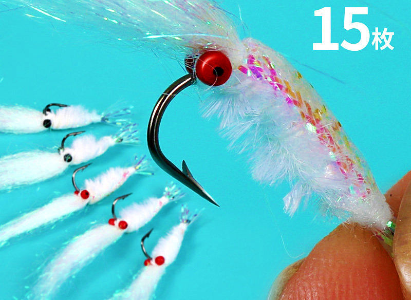 Ice Silk Shrimp Micro Lure, Size #4–#14 – product photo