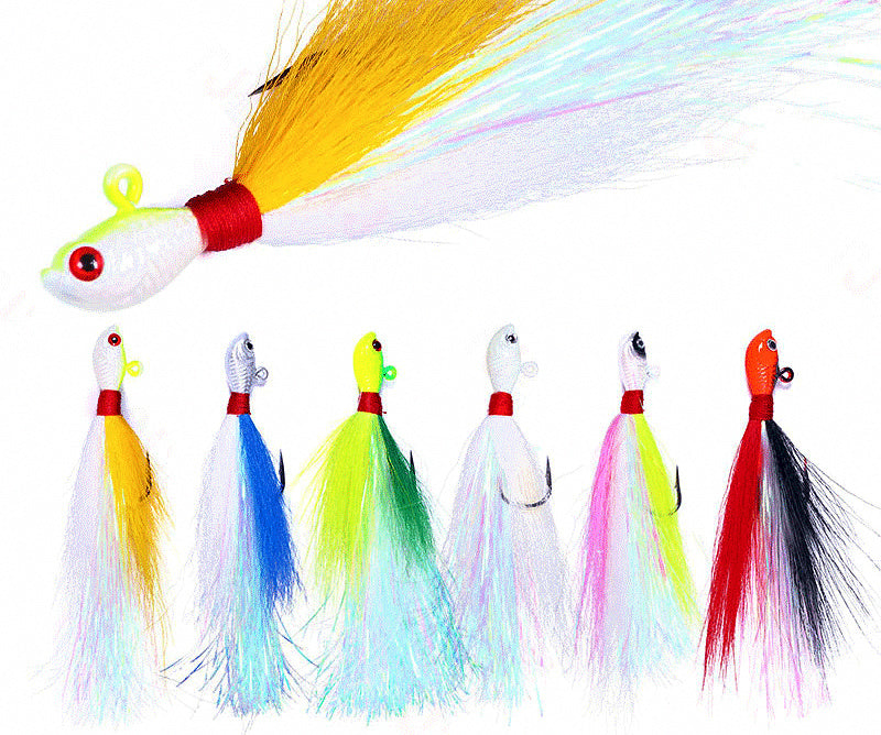 Bucktail Jig, Lead Head, 7–85 g (0.2–3.0 oz) – product photo