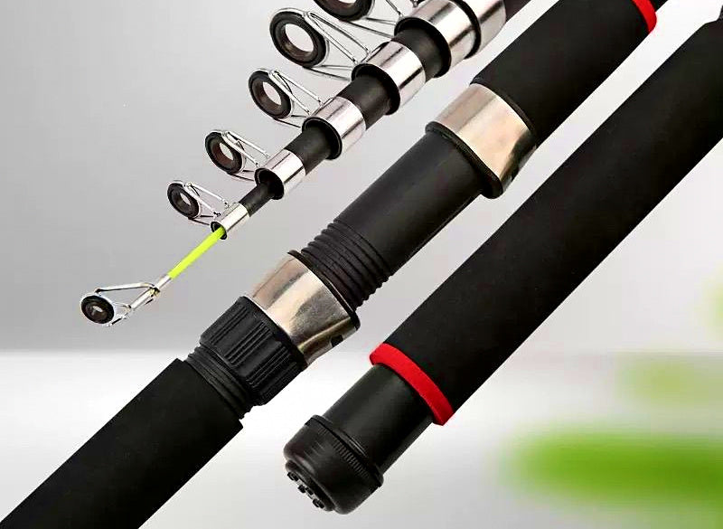Fiberglass Saltwater Fishing Rod, 1.8–3.6 m (6–12 ft) – product photo