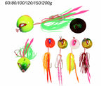 Slow Pitch Jig, Glow, 60–200 g (2.1–7.1 oz) – product photo