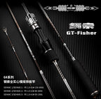 Slow Pitch Jigging Rod, 6'4" (1.93 m), Solid Carbon – product photo