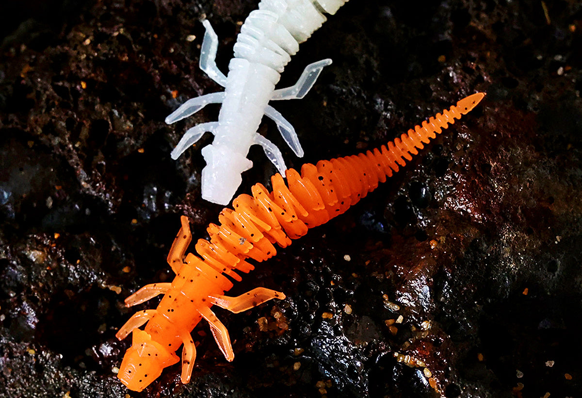 Floating Needle-Tail Soft Worm, 6.8 cm (2.7 in), 12 pcs – product photo
