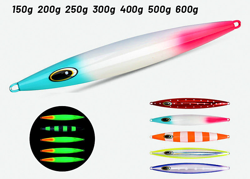 Slow Pitch Jig, 150–600 g (5.3–21.2 oz) – product photo