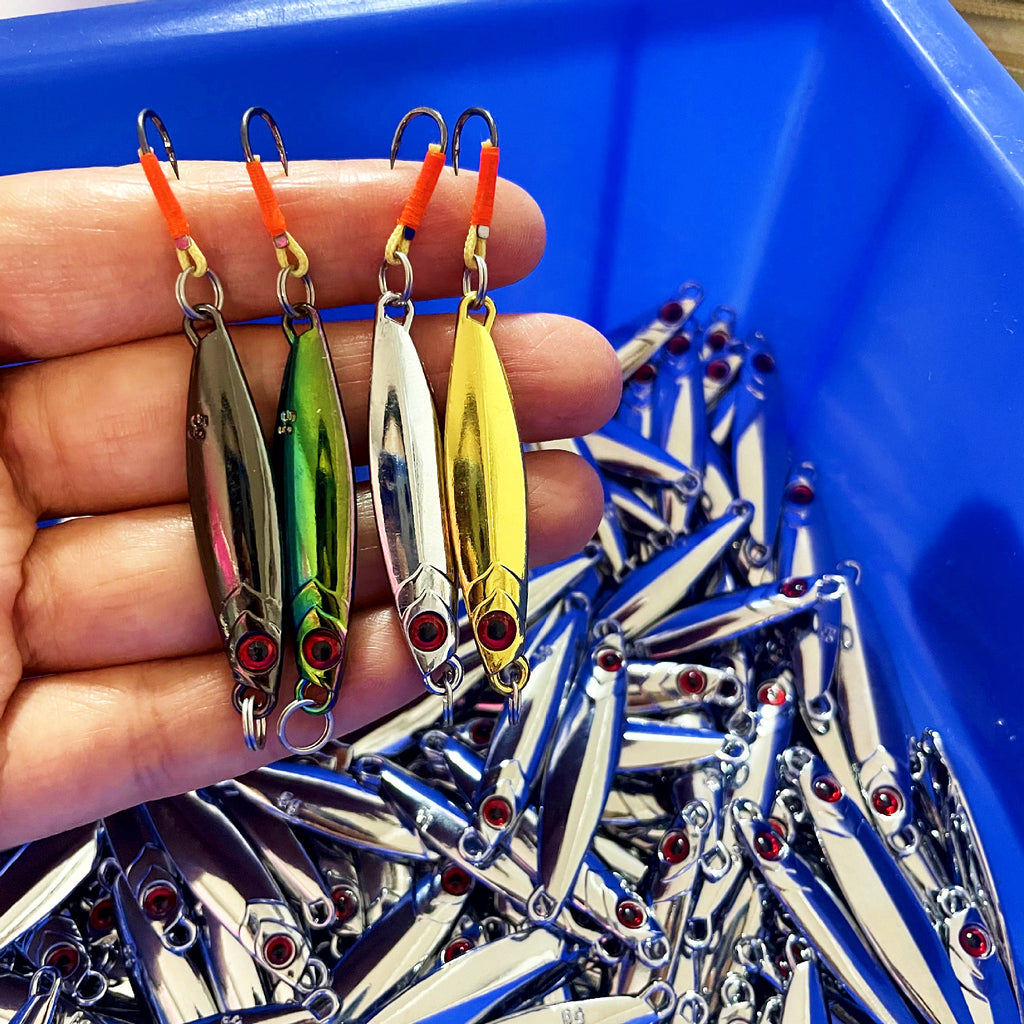 Micro Casting Spoon Jig, 1.8–5 g (0.06–0.18 oz)