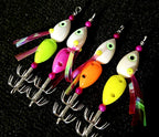 Squid Jig Rig, 20 Hooks, Size 16, UV & Glow, 2-Pack – product photo