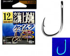 Barbed Eyed Hooks, Sizes 10–14, Saltwater Boat Fishing – product photo