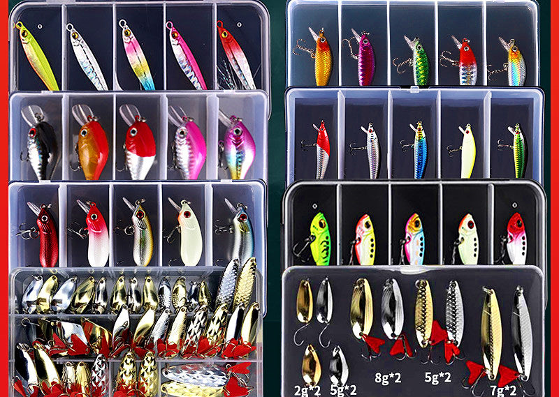 Micro Lures: VIB, Minnow, Chubby Jig, Spoon & Jig Head Kits – product photo