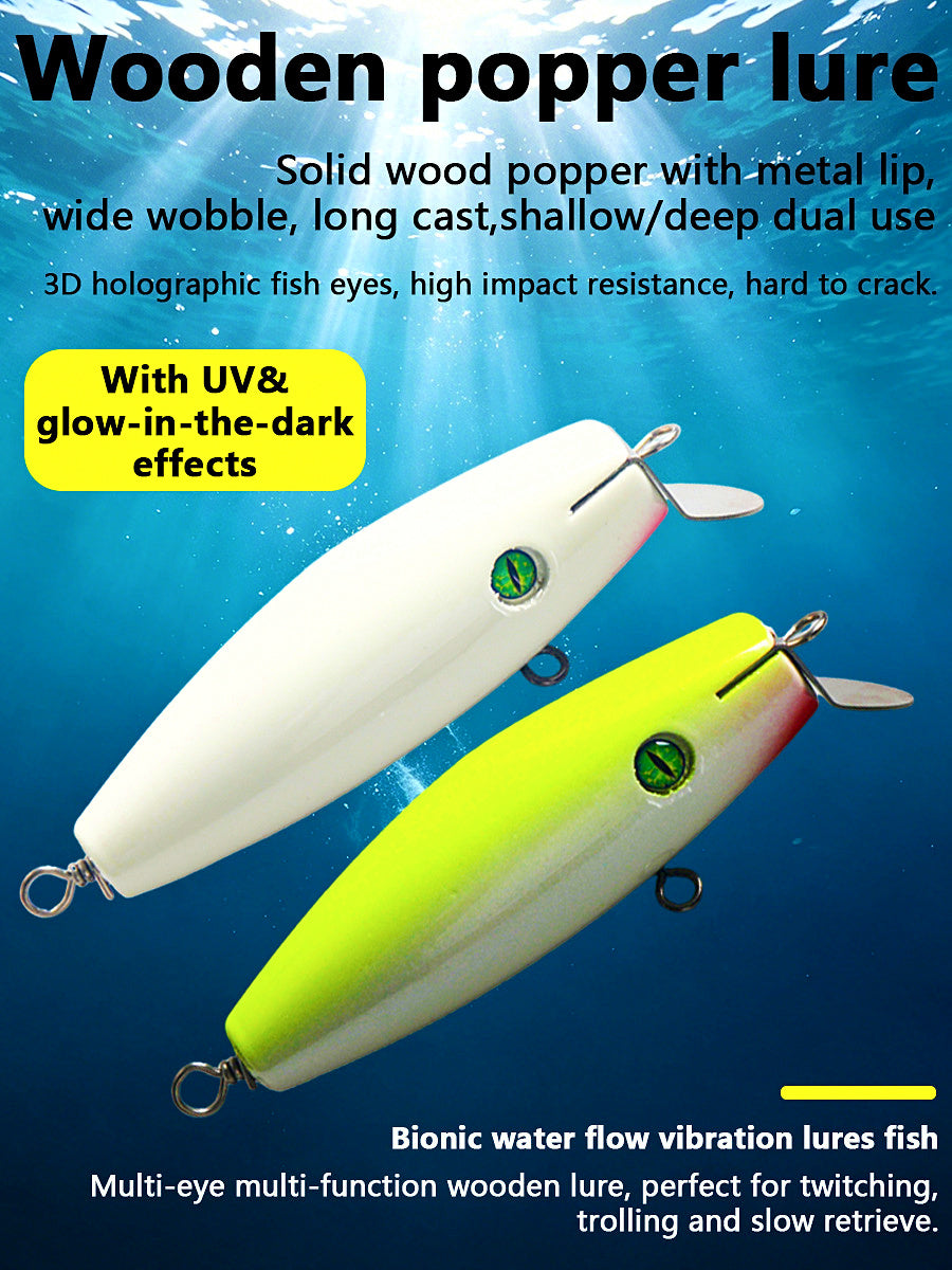 Metal Lip Wood Lure, 135 mm 50 g (1.8 oz) Trolling/Diving – product photo