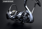 Spinning Reel, Metal Spool, 8 Bearings, 5.2:1, Sizes 1000–5000 – product photo