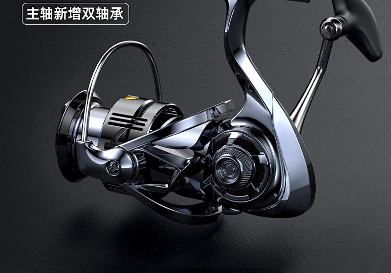 Spinning Reel, Metal Spool, 8 Bearings, 5.2:1, Sizes 1000–5000 – product photo