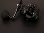 Deep Spool Baitcasting Reel, Slow Pitch Jigging, Single/Double Handle – product photo
