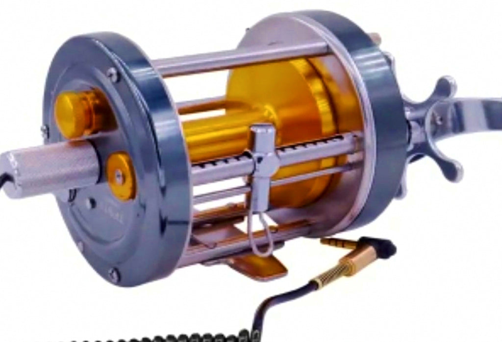 All-Metal Drum Reel, 10000 Size, Optional Slip Ring, Right Hand – product photo