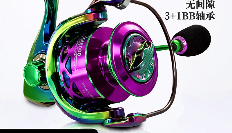 Chameleon Spinning Reel, Sizes 1000–7000, Shallow/Deep Spool – product photo