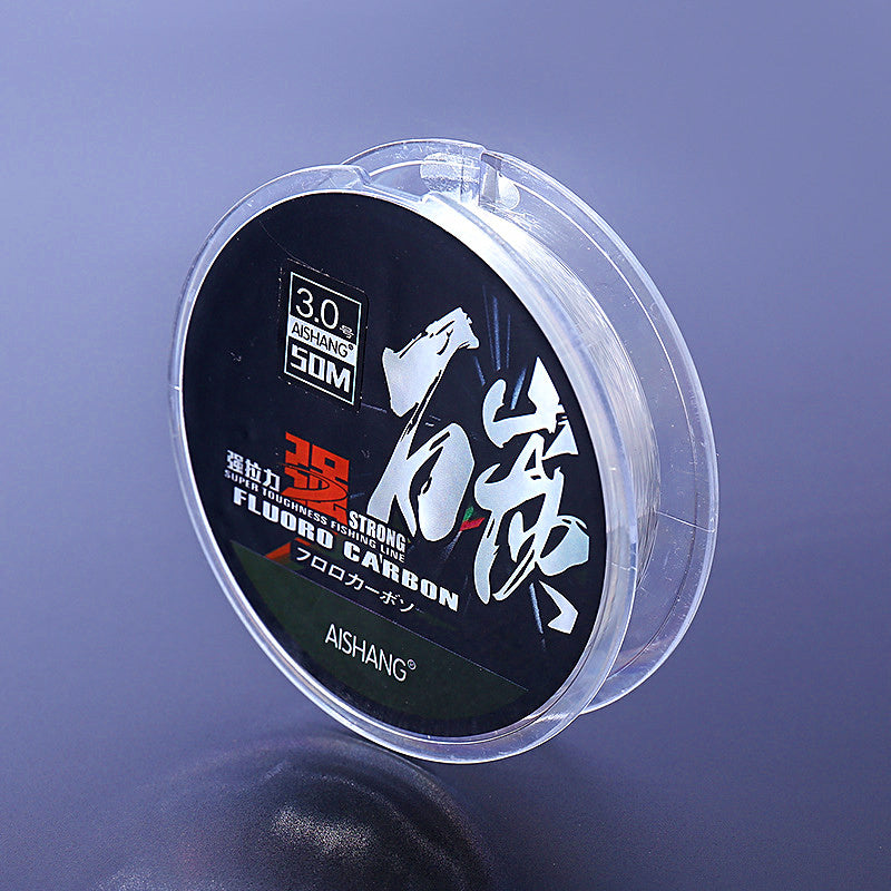 Carbon Fiber Leader Line, 50 m (55 yd), #0.4–#20 – product photo