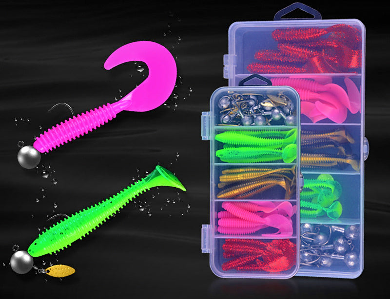 Jig Head & Soft Bait Kit, 3.5–14 g (1/8–1/2 oz) – product photo