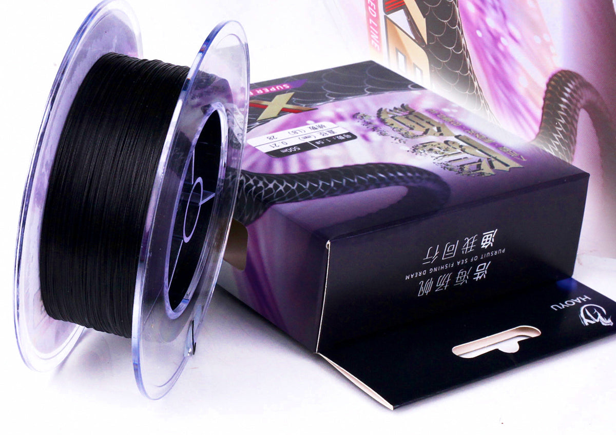 X8 Braided PE Fishing Line, Black, 500 m (547 yd) – product photo