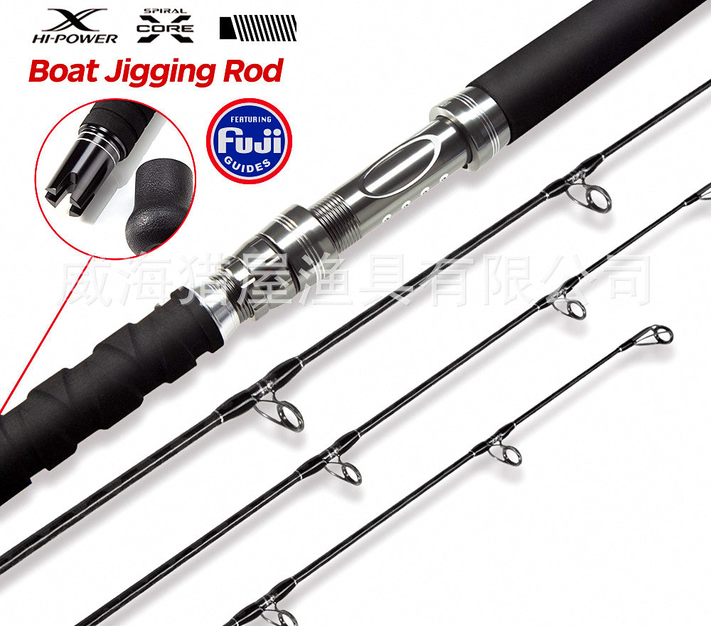 GT Popping & Jigging Boat Rod, 2-Piece, Extra Heavy – product photo