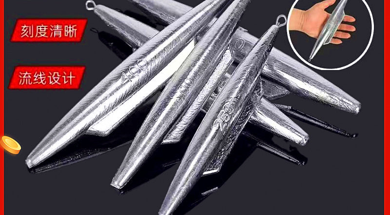 Submarine Lead Sinker with Eye, 150–3000 g (5.3–105.8 oz) – product photo