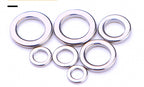 Stainless Steel Solid Rings, Sizes 1–6 (Flattened Jig Rings) – product photo