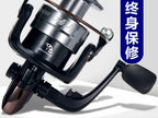 All-Metal Spinning Reel, Front Drag, 1000–6000 Series – product photo
