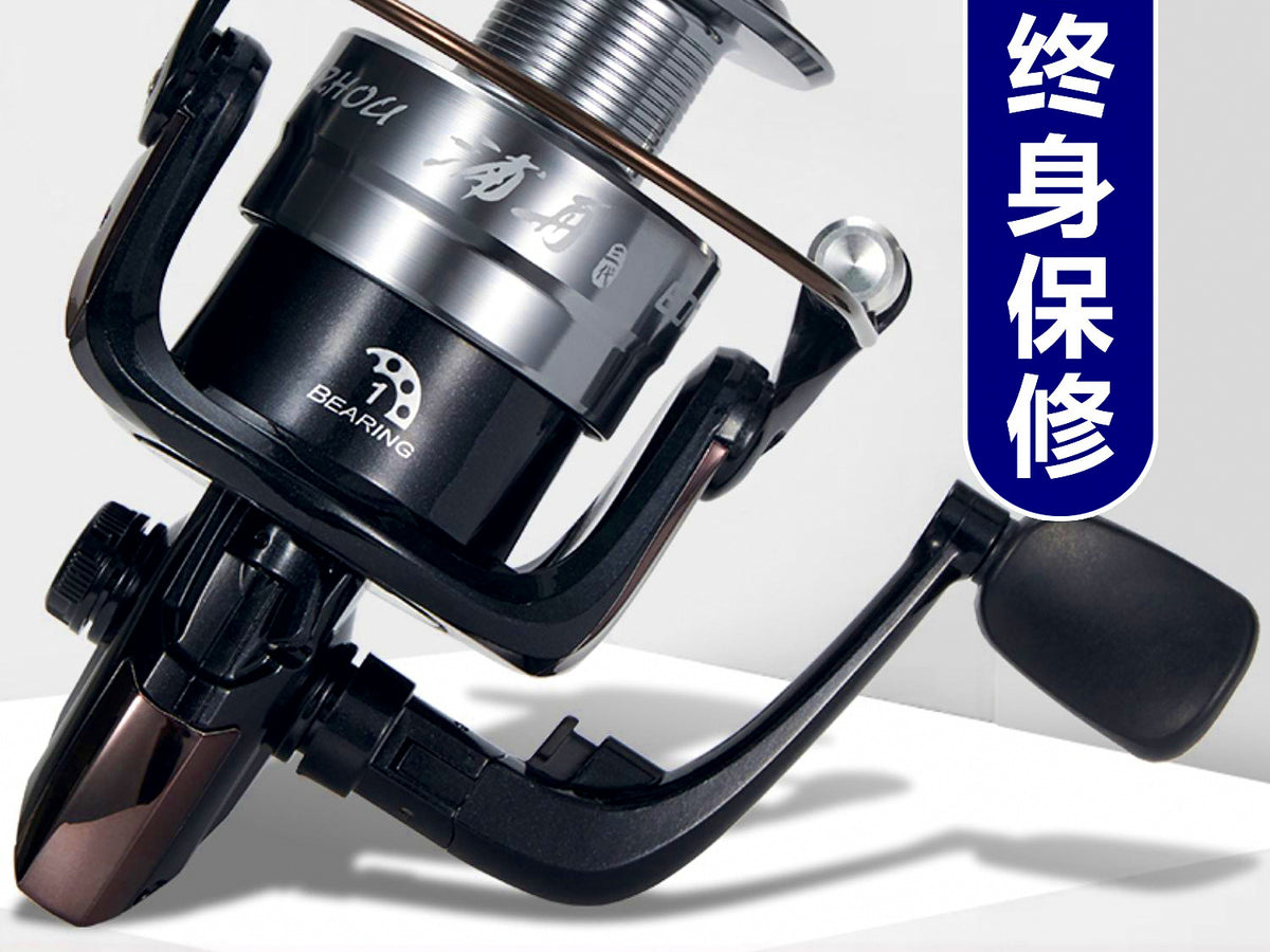All-Metal Spinning Reel, Front Drag, 1000–6000 Series – product photo
