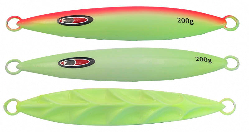 Glow Metal Jig, Fast Sinking, 60–300 g (2.1–10.6 oz) – product photo