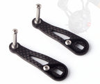 Carbon Fiber Baitcasting Reel Handle, Short Single Arm – product photo