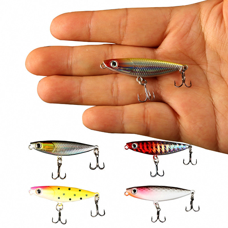Floating Pencil Bait, 48 mm (1.9 in) 1.8 g (0.06 oz), 3 Hooks – product photo