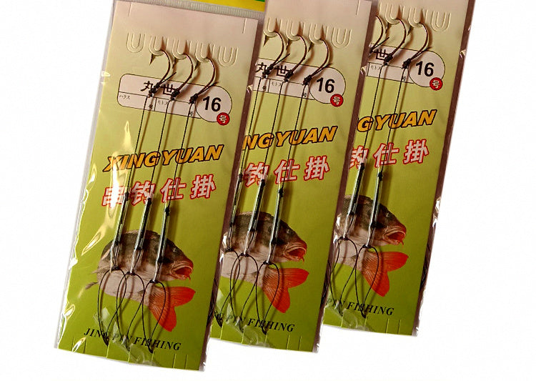 3-Hook Rig, Braided Line, Anti-Tangle Tube, Iseama/Maruseigo – product photo