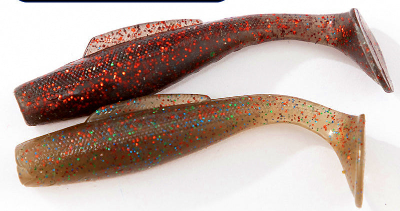 Floating T-Tail Soft Bait, 5.5 & 6.5 cm (2.2 & 2.6 in) – product photo